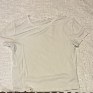 Olive & Oak White Short Sleeve Tee